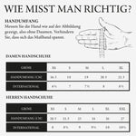 Größentabelle Lederhandschuhe -Schwartz & von Halen DE