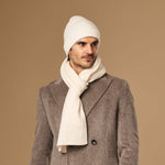 Mischa (creme) – Premium-Mütze aus weicher Merinowolle (Unisex) - Schwartz & von Halen DE - 2