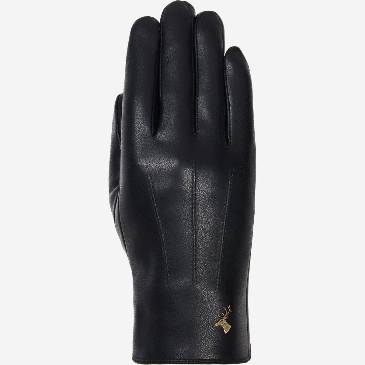 handschuhe innenfutter Kunstlederhandschuhe Herren Schwarz - Touchscreen