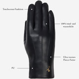 Musk - Handschuhe mit Fleece-Innenfutter & Touchscreen-Funktion  - Schwartz & von Halen DE - Premium Lederhandschuhe - 12