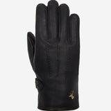Rogan - robuste Hirschlederhandschuhe mit warmem PrimaLoft®-Futter - Schwartz & von Halen DE - Premium Lederhandschuhe - 1