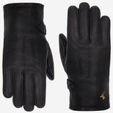 Rogan - robuste Hirschlederhandschuhe mit warmem PrimaLoft®-Futter - Schwartz & von Halen DE - Premium Lederhandschuhe - 2