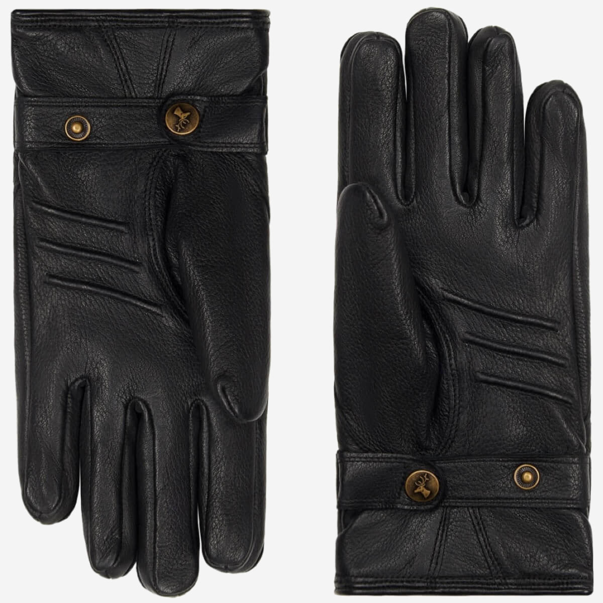 Rogan - robuste Hirschlederhandschuhe mit warmem PrimaLoft®-Futter - Schwartz & von Halen DE - Premium Lederhandschuhe - 5