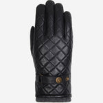 Smith (schwarz) - Schafslederhandschuhe mit Druckknopfverschluss und Touchscreen-Funktion - Schwartz & von Halen DE - Premium Lederhandschuhe - 1