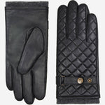 Smith (schwarz) - Schafslederhandschuhe mit Druckknopfverschluss und Touchscreen-Funktion - Schwartz & von Halen DE - Premium Lederhandschuhe - 2