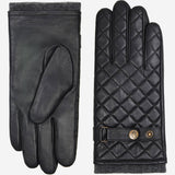 Smith (schwarz) - Schafslederhandschuhe mit Druckknopfverschluss und Touchscreen-Funktion - Schwartz & von Halen DE - Premium Lederhandschuhe - 2