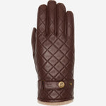 Smith (braun) - Schafslederhandschuhe mit Druckknopfverschluss und Touchscreen-Funktion - Schwartz & von Halen DE - 1
