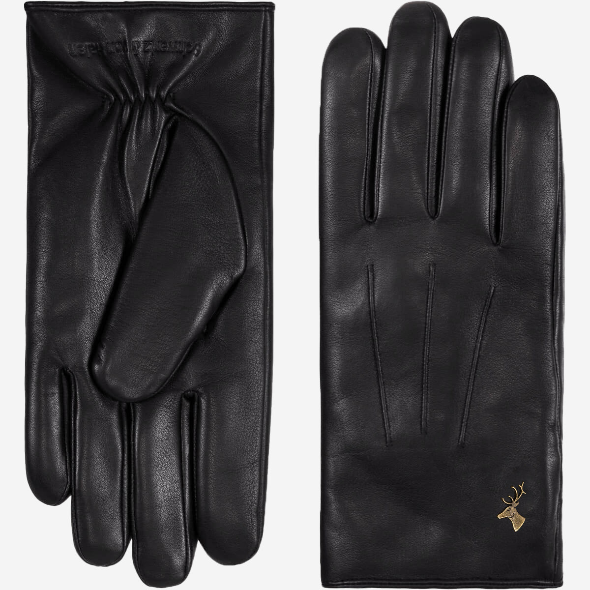Al Capone - Schafslederhandschuhe mit luxuriösem Kunstpelzfutter & Touchscreen-Funktion - Schwartz & von Halen DE - Premium Lederhandschuhe - 2