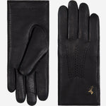 Alessandra (schwarz) - Handschuhe aus Ziegenleder mit Lammwollfutter & Touchscreen-Funktion - Schwartz & von Halen DE - Premium Lederhandschuhe - 2