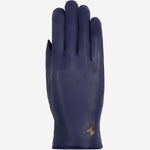 Ivy (blau) - Schaffellhandschuhe mit Woll-/Kaschmirfutter & Touchscreen-Funktion - Schwartz & von Halen DE - Premium Lederhandschuhe - 1