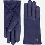 Ivy (blau) - Schaffellhandschuhe mit Woll-/Kaschmirfutter & Touchscreen-Funktion - Schwartz & von Halen DE - Premium Lederhandschuhe - 2