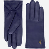 Ivy (blau) - Schaffellhandschuhe mit Woll-/Kaschmirfutter & Touchscreen-Funktion - Schwartz & von Halen DE - Premium Lederhandschuhe - 2