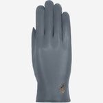 Ivy (grau) - Schaffellhandschuhe mit Woll-/Kaschmirfutter & Touchscreen-Funktion - Schwartz & von Halen DE - Premium Lederhandschuhe - 1