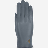Ivy (grau) - Schaffellhandschuhe mit Woll-/Kaschmirfutter & Touchscreen-Funktion - Schwartz & von Halen DE - Premium Lederhandschuhe - 1