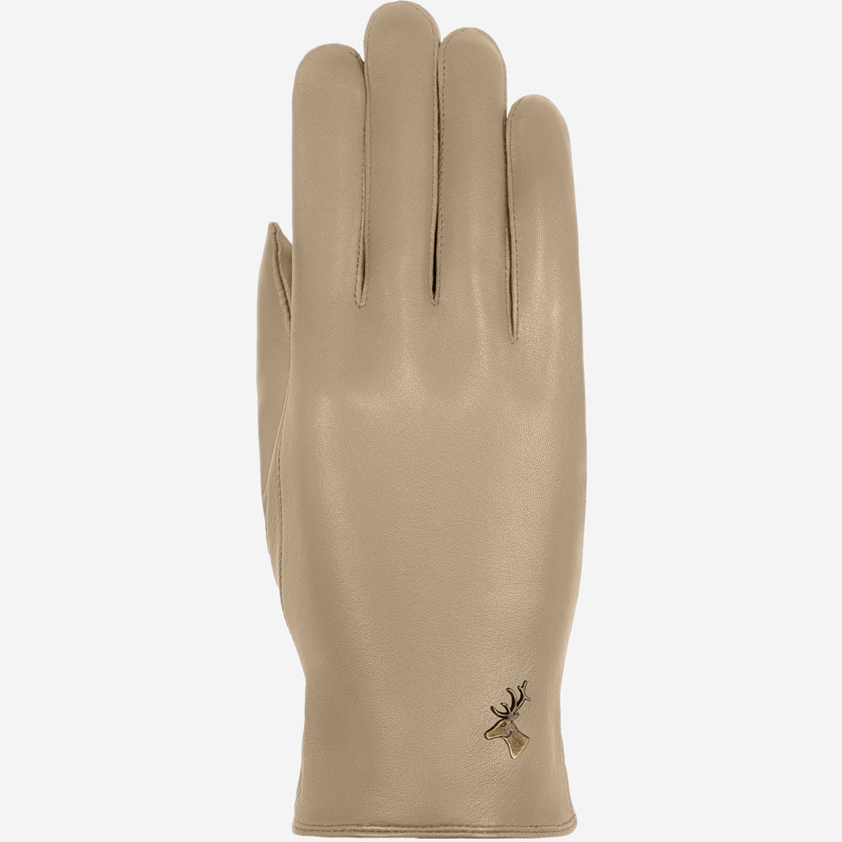 Ivy (beige) - Schaffellhandschuhe mit Woll-/Kaschmirfutter & Touchscreen-Funktion  - Schwartz & von Halen DE - Premium Lederhandschuhe - 1