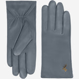 Ivy (grau) - Schaffellhandschuhe mit Woll-/Kaschmirfutter & Touchscreen-Funktion - Schwartz & von Halen DE - Premium Lederhandschuhe - 2