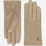 Ivy (beige) - Schaffellhandschuhe mit Woll-/Kaschmirfutter & Touchscreen-Funktion  - Schwartz & von Halen DE - Premium Lederhandschuhe - 2