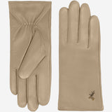 Ivy (beige) - Schaffellhandschuhe mit Woll-/Kaschmirfutter & Touchscreen-Funktion  - Schwartz & von Halen DE - Premium Lederhandschuhe - 2