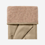 Ivy (beige) - Schaffellhandschuhe mit Woll-/Kaschmirfutter & Touchscreen-Funktion  - Schwartz & von Halen DE - Premium Lederhandschuhe - 3