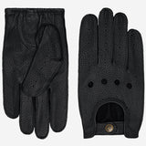 Marley (schwarz) – Luxuriöse Autofahrhandschuhe aus amerikanischem Hirschleder  - Schwartz & von Halen DE - Premium Lederhandschuhe - 2