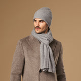 Mischa (grau) – Premium-Mütze aus weicher Merinowolle (Unisex) - Schwartz & von Halen DE - 5