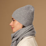 Mischa (grau) – Premium-Mütze aus weicher Merinowolle (Unisex) - Schwartz & von Halen DE - 6