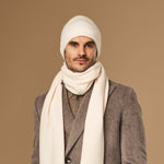 Mischa (creme) – Premium-Mütze aus weicher Merinowolle (Unisex) - Schwartz & von Halen DE - 8
