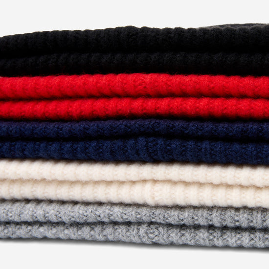 Mischa (cream) - premium beanie made of soft Merino wool (unisex) - Schwartz & von Halen - EU - 10