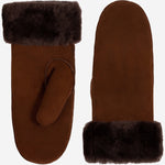 Beauvoire - Wildlederfäustlinge mit luxuriösem Schaffellfutter - Schwartz & von Halen DE - Premium Lederhandschuhe - 2