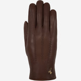 Alessandra (braun) - Handschuhe aus Ziegenleder mit Lammwollfutter und Touchscreen-Funktion - Schwartz & von Halen DE - Premium Lederhandschuhe - 1