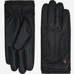 Columbus (schwarz) - Handschuhe aus Hirschleder (American deerskin) mit Wollfutter - Schwartz & von Halen DE - Premium Lederhandschuhe - 2
