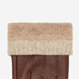 Columbus (braun) - Handschuhe aus Hirschleder (American deerskin) mit Wollfutter - Schwartz & von Halen DE - Premium Lederhandschuhe - 3