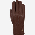 Hunter (braun) - Handschuhe aus Ziegenleder mit Lammwollfutter & Touchscreen-Funktion - Schwartz & von Halen DE - Premium Lederhandschuhe - 1