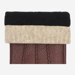 Emily (braun) - Handschuhe aus Hirschleder (American deerskin) mit Wollfutter - Schwartz & von Halen DE - Premium Lederhandschuhe - 3