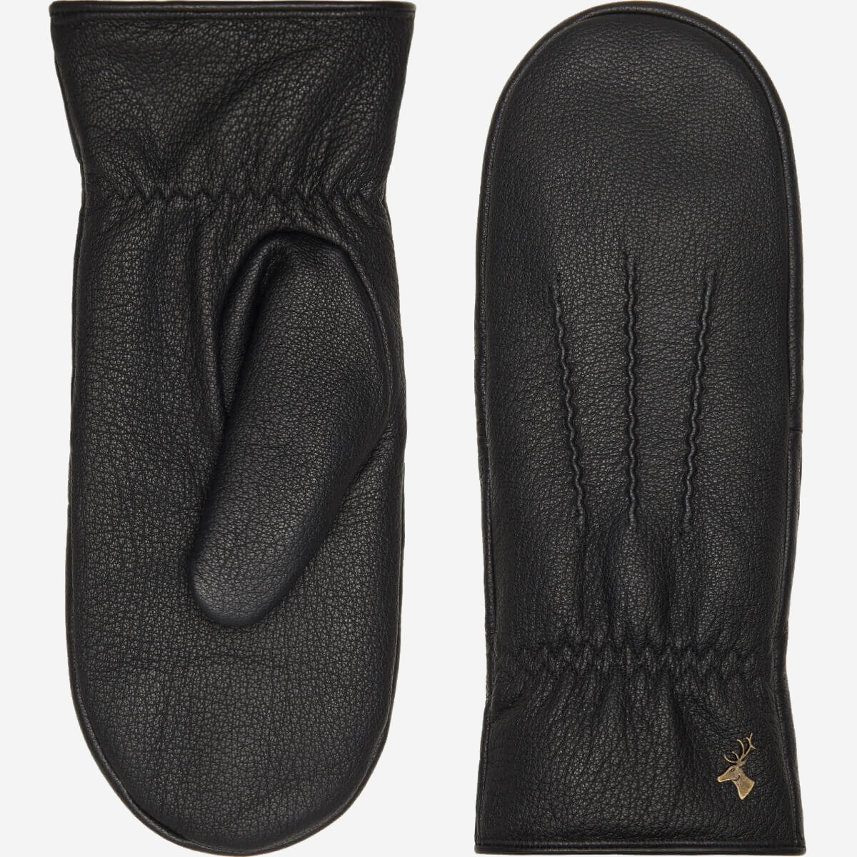 Eva - Elegante Ziegenlederfäustlinge mit luxuriösem Kunstpelzfutter und Touchscreen-Funktion - Schwartz & von Halen DE - Premium Lederhandschuhe - 2