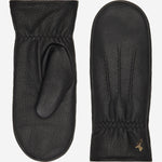 Eva - Elegante Ziegenlederfäustlinge mit luxuriösem Kunstpelzfutter und Touchscreen-Funktion - Schwartz & von Halen DE - Premium Lederhandschuhe - 2