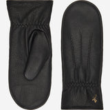Eva - Elegante Ziegenlederfäustlinge mit luxuriösem Kunstpelzfutter und Touchscreen-Funktion - Schwartz & von Halen DE - Premium Lederhandschuhe - 2