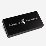 Stilvolle schwarze Geschenkbox für Handschuhe  - Schwartz & von Halen DE - 1