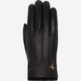 Harvey (schwarz) - Ziegenlederhandschuhe mit luxuriösem Wollfutter und Touchscreen-Funktion - Schwartz & von Halen DE - Premium Lederhandschuhe - 1