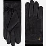 Harvey (schwarz) - Ziegenlederhandschuhe mit luxuriösem Wollfutter und Touchscreen-Funktion - Schwartz & von Halen DE - Premium Lederhandschuhe - 2