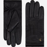 Harvey (schwarz) - Ziegenlederhandschuhe mit luxuriösem Wollfutter und Touchscreen-Funktion - Schwartz & von Halen DE - Premium Lederhandschuhe - 2