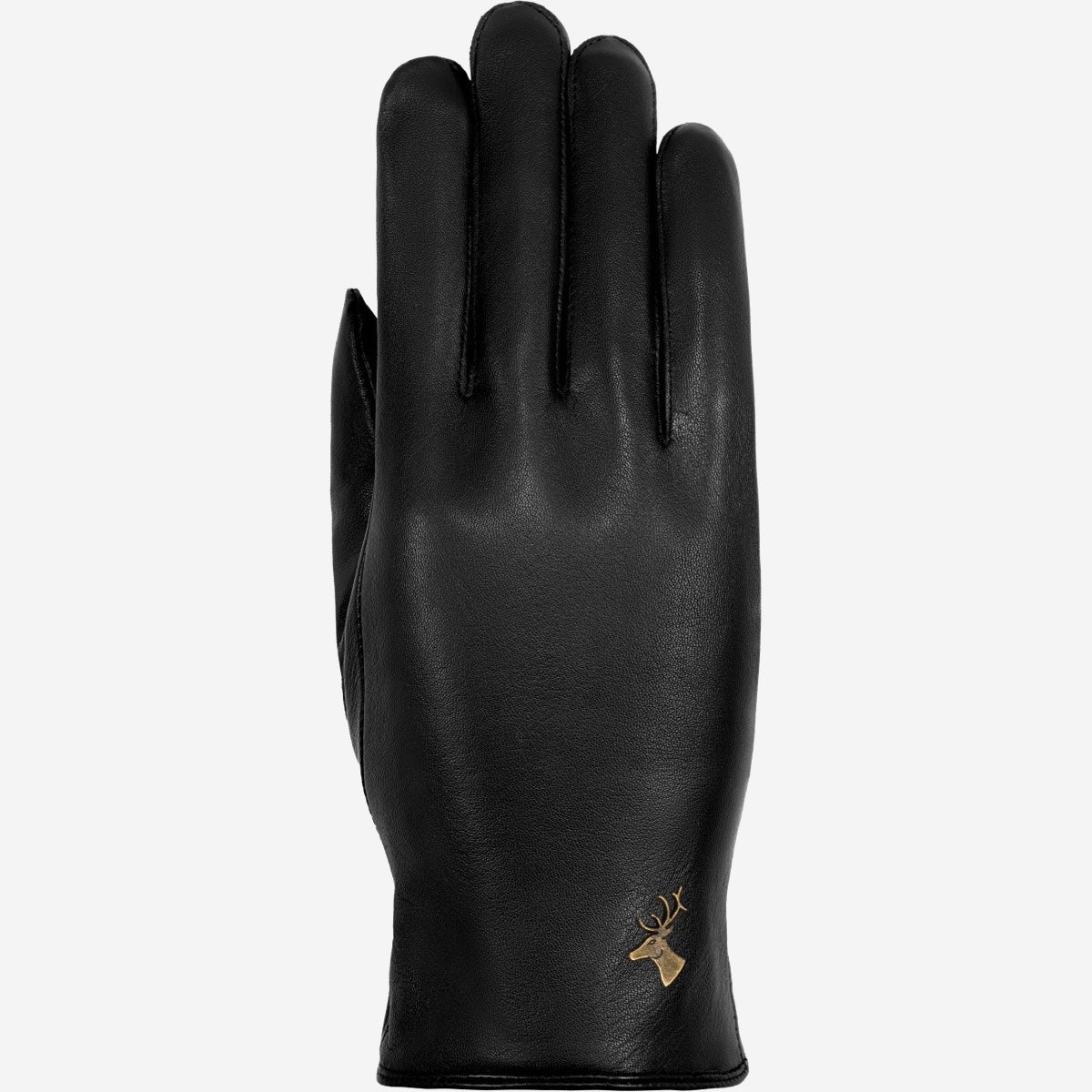 Ivy (schwarz) - Schaffellhandschuhe mit Woll-/Kaschmirfutter & Touchscreen-Funktion - Schwartz & von Halen DE - Premium Lederhandschuhe - 1