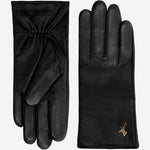 Ivy (schwarz) - Schaffellhandschuhe mit Woll-/Kaschmirfutter & Touchscreen-Funktion - Schwartz & von Halen DE - Premium Lederhandschuhe - 2