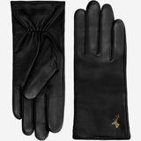 Ivy (schwarz) - Schaffellhandschuhe mit Woll-/Kaschmirfutter & Touchscreen-Funktion - Schwartz & von Halen DE - Premium Lederhandschuhe - 2