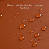 Ivy (cognac) - Handschuhe aus Schafsleder mit Woll-/Kaschmirfutter und Touchscreen-Funktion