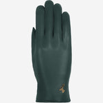 Ivy (dunkelgrün) - Schafslederhandschuhe mit Woll-/Kaschmirfutter und Touchscreen-Funktion - Schwartz & von Halen DE - Premium Lederhandschuhe - 1