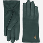 Ivy (dunkelgrün) - Schafslederhandschuhe mit Woll-/Kaschmirfutter und Touchscreen-Funktion - Schwartz & von Halen DE - Premium Lederhandschuhe - 2