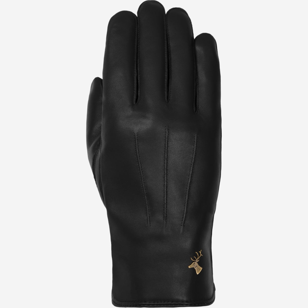 James (schwarz) – klassische Handschuhe aus Schaffellleder mit luxuriösem Kaschmirfutter und Touchscreen-Funktion - Schwartz & von Halen DE - Premium Lederhandschuhe - 1