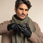 James (schwarz) – klassische Handschuhe aus Schaffellleder mit luxuriösem Kaschmirfutter und Touchscreen-Funktion - Schwartz & von Halen DE - Premium Lederhandschuhe - 13