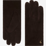 Josie (braun) - Ziegenwildlederhandschuhe mit luxuriösem Shearling-Futter - Schwartz & von Halen DE - Premium Lederhandschuhe - 2